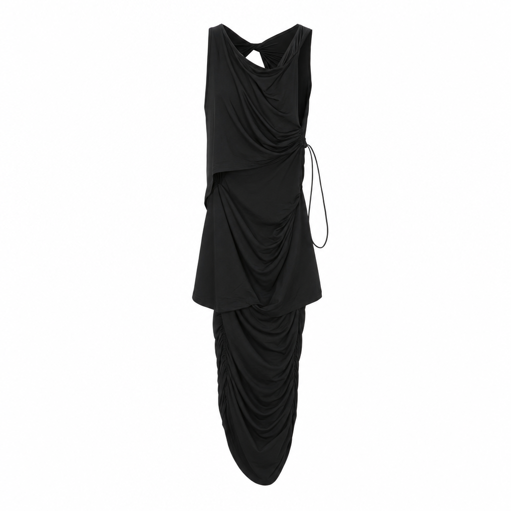 Rochie Pinko Soave Neagră thumbnail 2