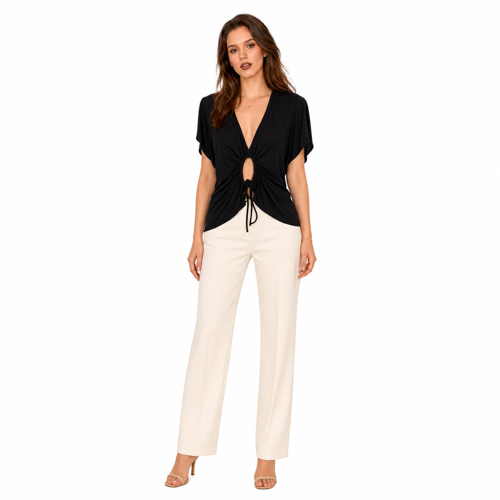 Top Pinko Vaduz Negru