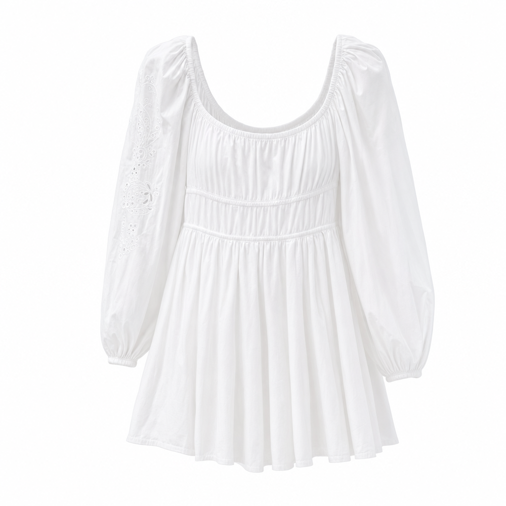 Rochie Pinko Fandango Albă thumbnail 2