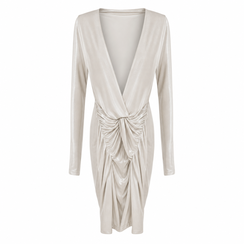 Rochie Pinko Albă thumbnail 2