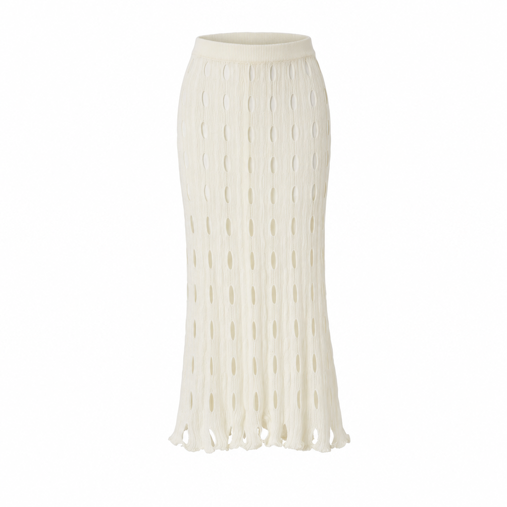 Fustă Pinko Roberto Cavalli Albă thumbnail 2