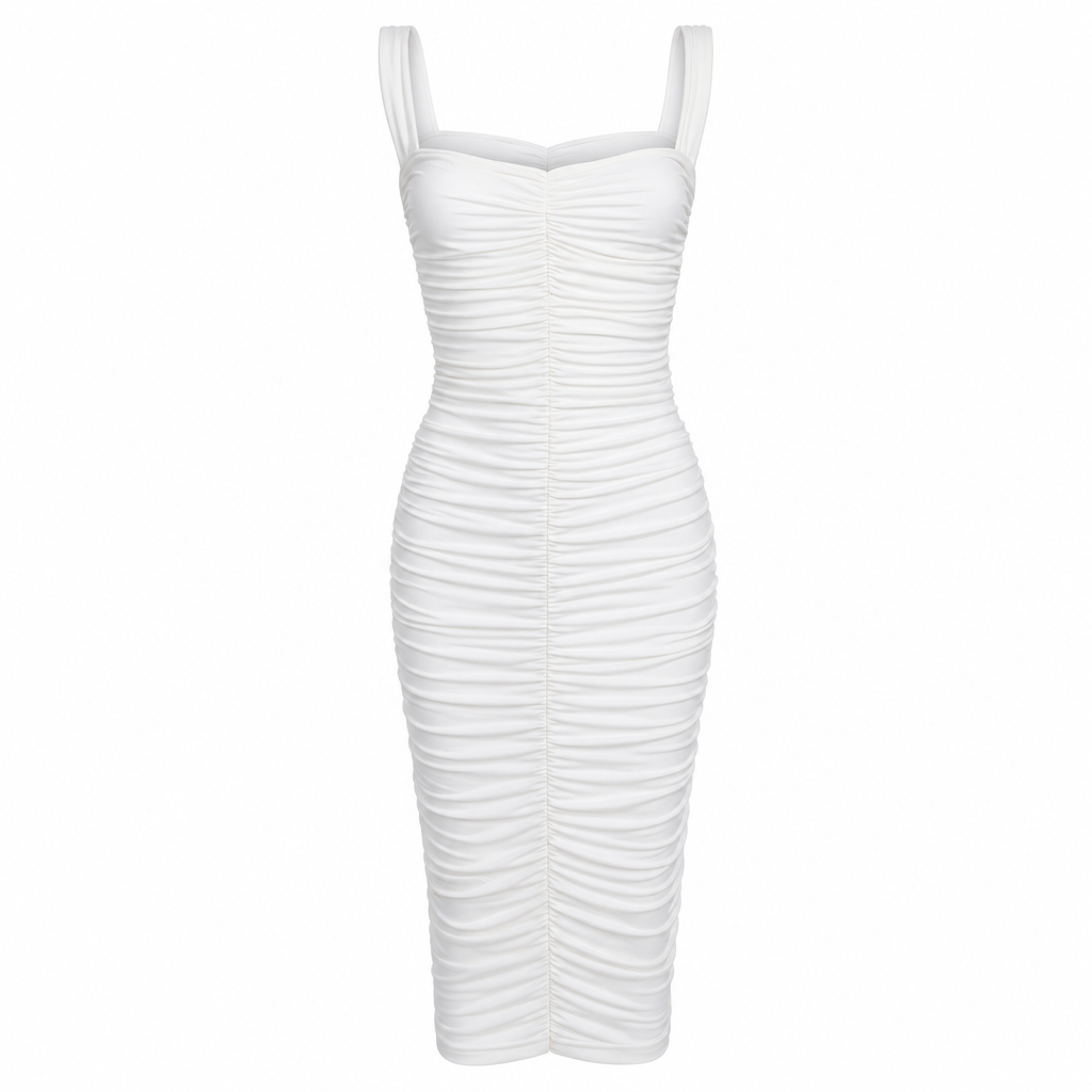 Rochie Pinko Digione Albă thumbnail 2