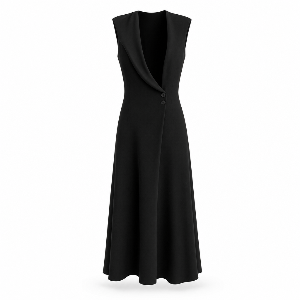 Rochie Pinko Anonimo Neagră thumbnail 2