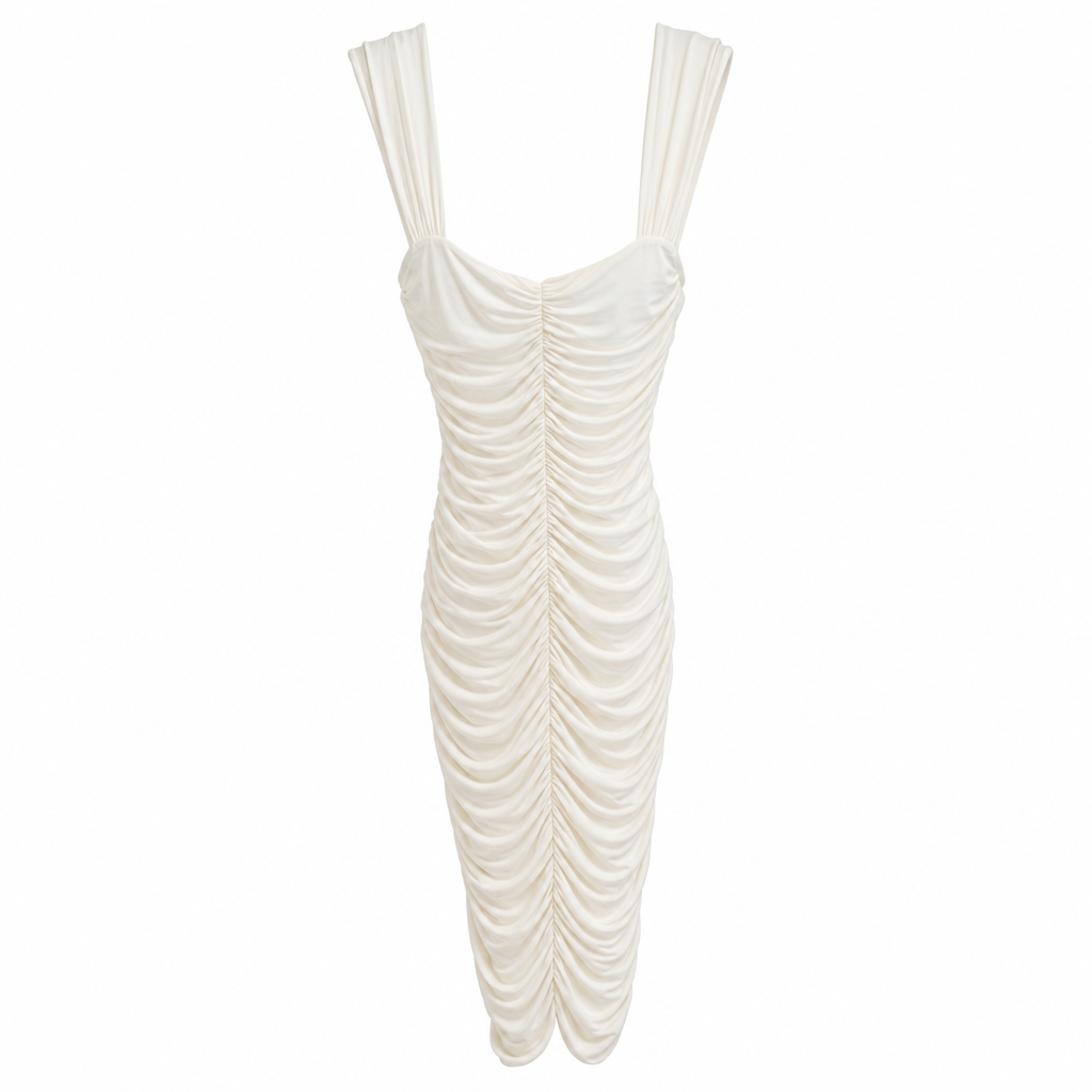 Rochie Pinko Mini Digione Albă thumbnail 2