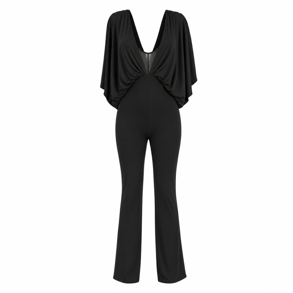Salopetă Amira Boutique - LAGRETIN TUTA Z99 BLACK thumbnail 2