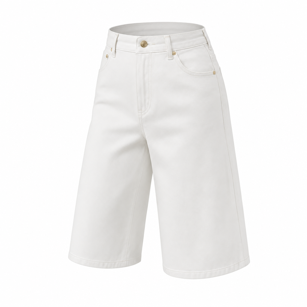Pantaloni Albi din Blugi thumbnail 2