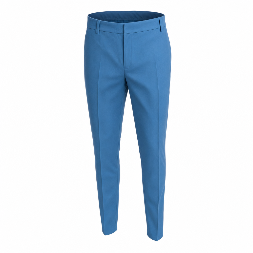 Pantaloni Pinko Macroplaza din In și Viscoză Stretch Albaștri thumbnail 2